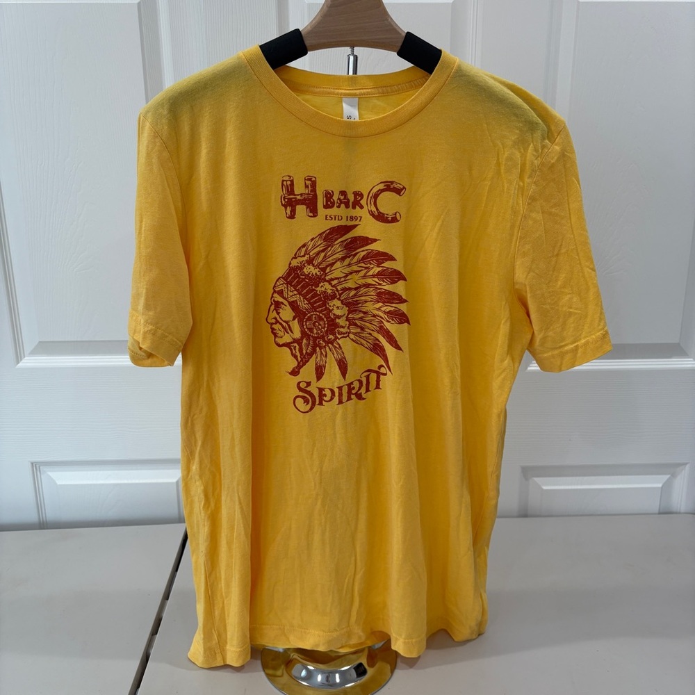 Yellow Feathered Indian Shirt